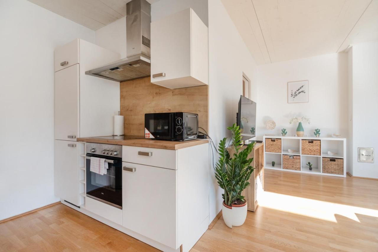 Helles, Neues Dg Apartment Mit Blick Zum Donauturm ウィーン エクステリア 写真